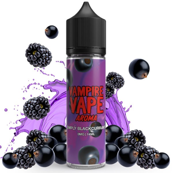 Simply Blackcurrant Longfill Aroma Vampire Vape