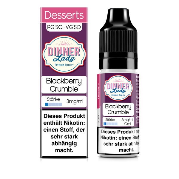 Blackberry Crumble Liquid DINNER Lady