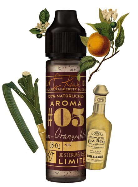 Rum - Orangenblüte Aroma Tom Klark's Winteredition