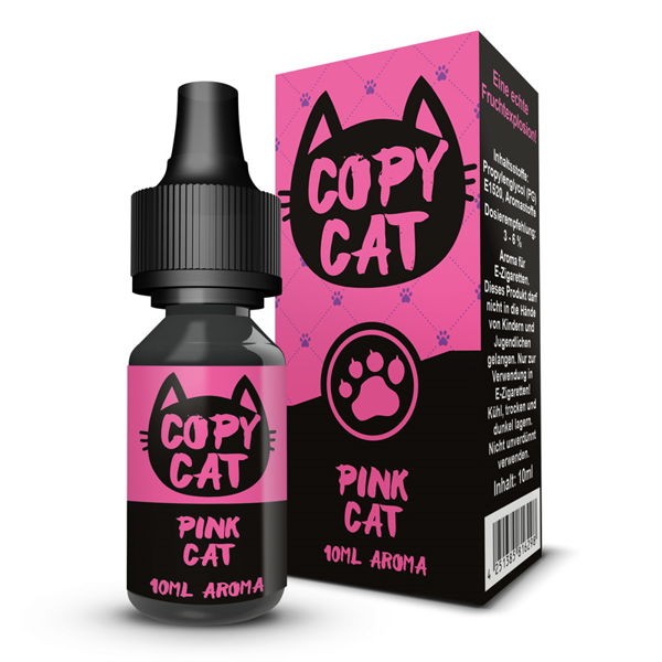  Copy Cat Aroma Pink Cat Flasche Verpackung