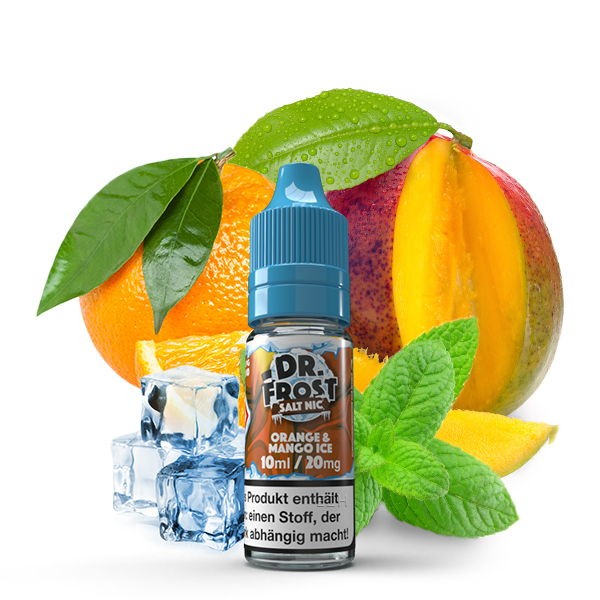 Orange Mango Ice Nikotinsalz Liquid Dr. Frost Salt Nic