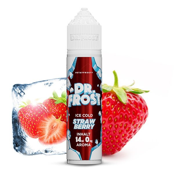 Strawberry Ice Longfill Aroma Dr. Frost Geschmack