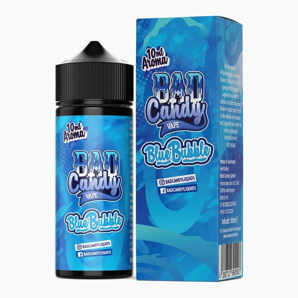 Blue Bubble Longfill Aroma Bad Candy Flasche Verpackung