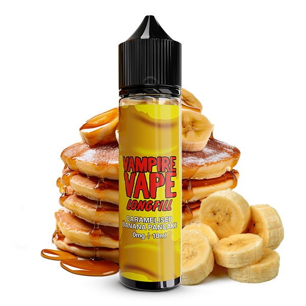 Caramelised Banana Pancake Longfill Aroma Vampire Vape Geschmack