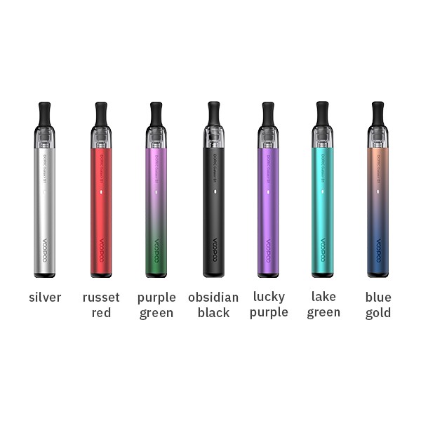 Voopoo Doric Galaxy S1 E-Zigarette Podsystem Beispiel Farben