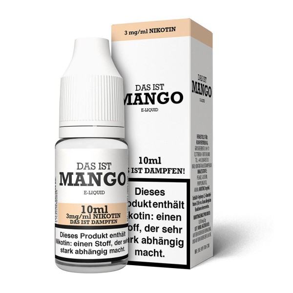 Mango Liquid Das ist Dampfen