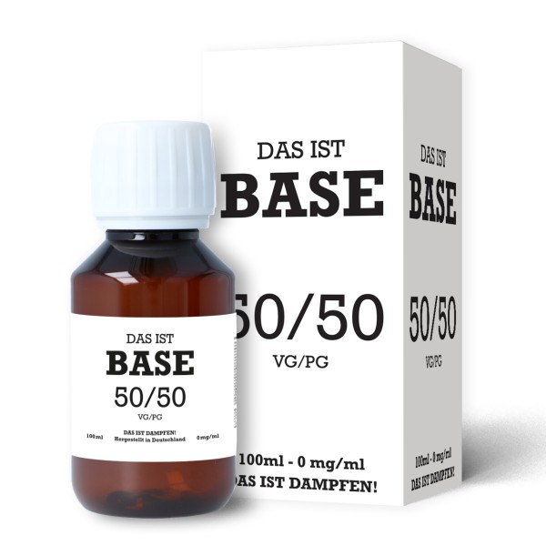 Basis Liquid VPG (50/50) Das ist Base 100 ml Verpackung