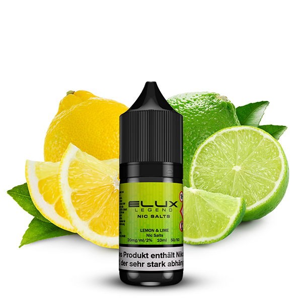 Lemon Lime Nikotinsalz Liquid ELUX Legend Geschmack
