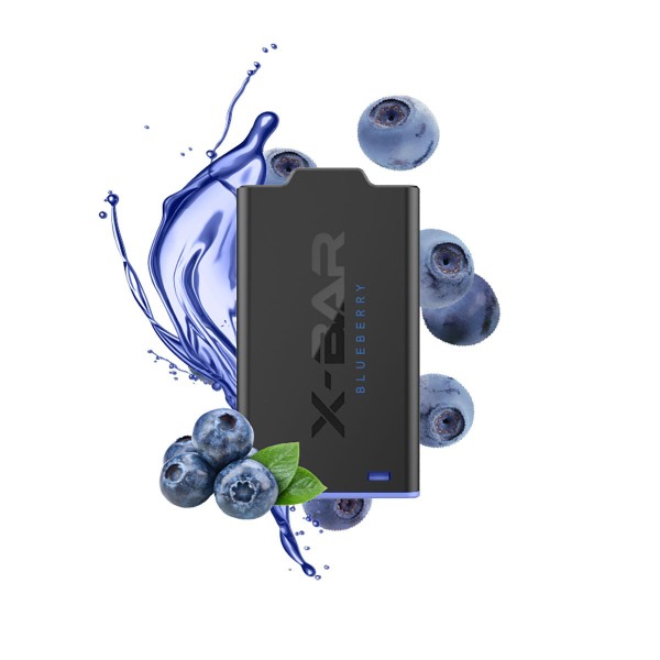 Blueberry Prefilled Pod X-Shisha by X-BAR