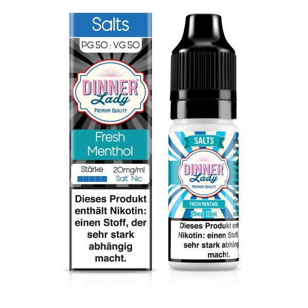 Fresh Menthol Nikotinsalz DINNER Lady