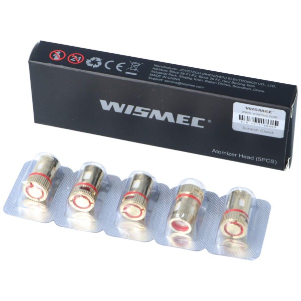 WISMEC WV Verdampferköpfe 0,3 Ohm