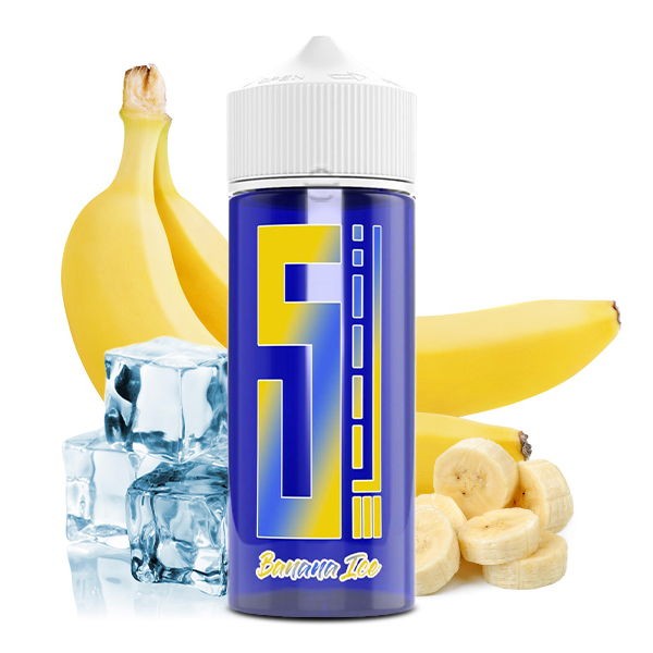 Banana Ice Longfill Aroma 5 EL Blue Overdosed Geschmack