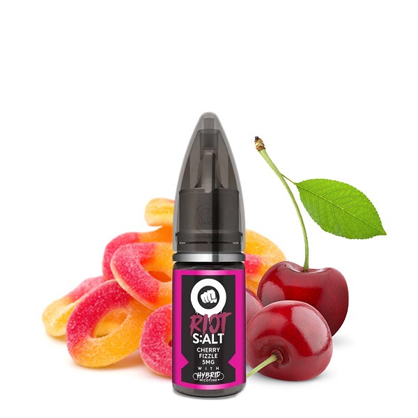 Cherry Fizzle Hybrid Niktinsalz Liquid Riot Salt