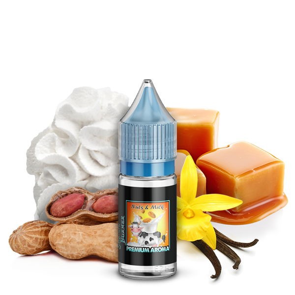 Nuts & Milk Aroma Shadow Burner Flasche