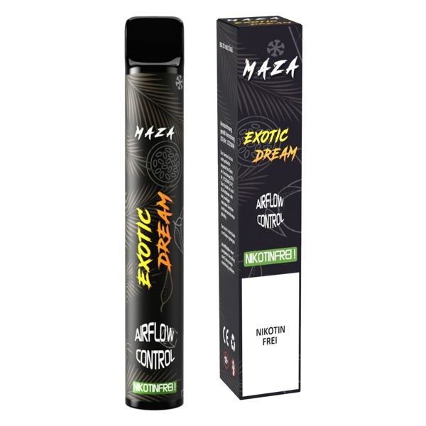 MaZa Disposable Einweg E-Zigarette Exotic Dream 0 mg/ml