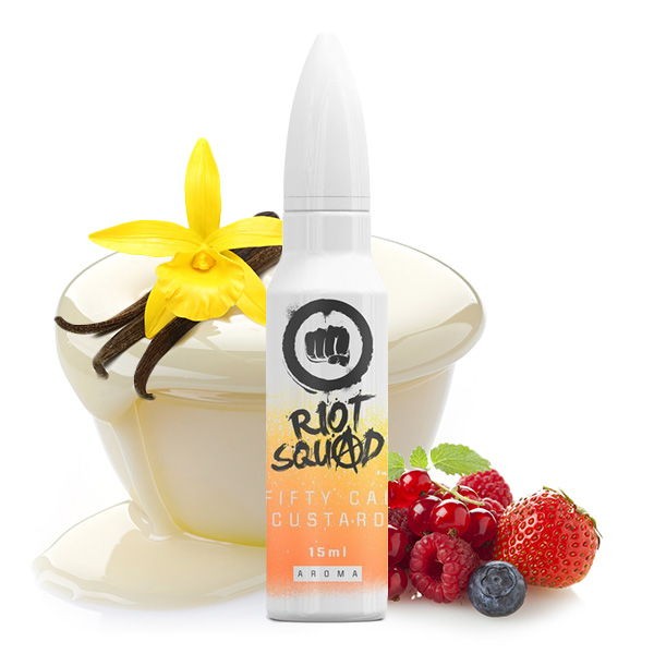 Fifty Cal Custard Aroma Riot Squad 15 ml
