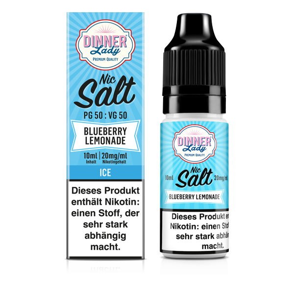 Blueberry Lemonade Nikotinsalz Liquid DINNER Lady