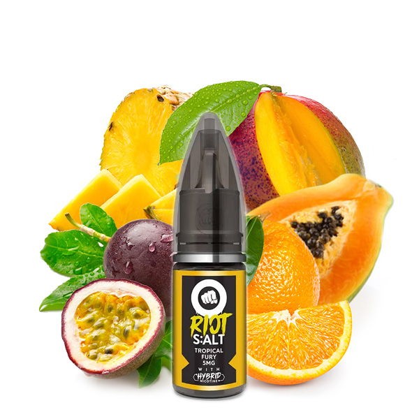 Tropical Fury Hybrid Nikotinsalz Liquid Riot Salt