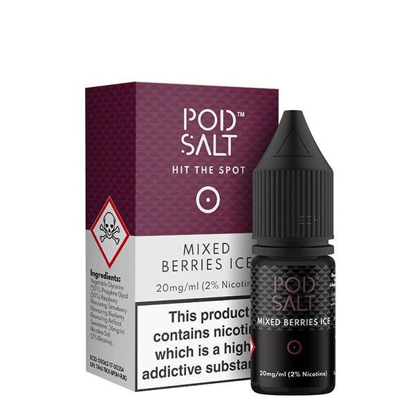 Mixed Berries Ice Liquid Pod Salt Verpackung