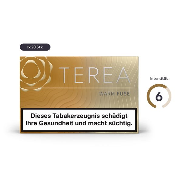 TEREA Tabaksticks Warm Fuse IQOS ILUMA Intensität