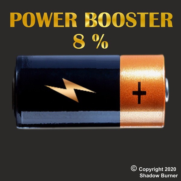 Power Booster 8% Aroma Shadow Burner