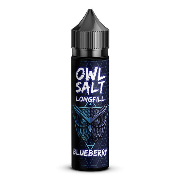 Blueberry Longfill Aroma OWL Salt Flasche