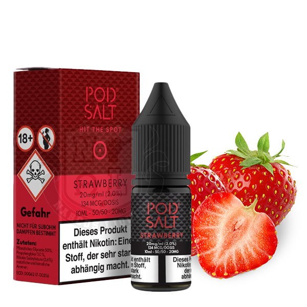 Strawberry Nikotinsalz Liquid Pod Salt Fusion