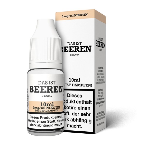 Beeren Liquid Das ist Dampfen