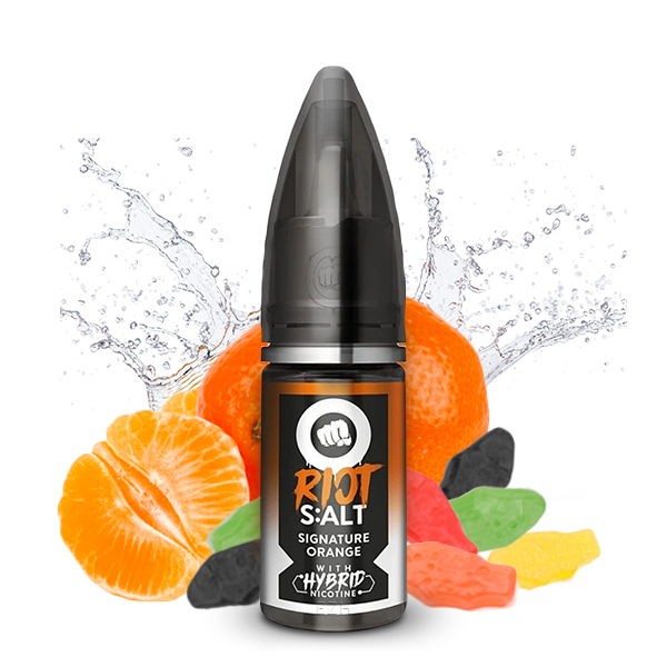 Signature Orange Hybrid Nikotinsalz Liquid Riot Salt