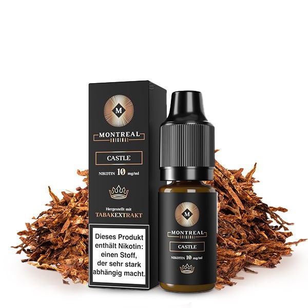 Castle Nikotinsalz Liquid Montreal Original 10 mg/ml Geschmack