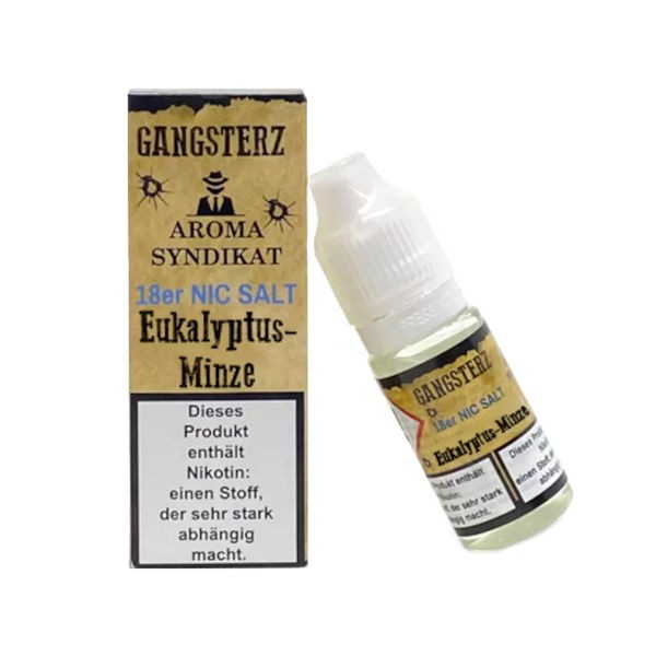 Eukalyptus Minze Nikotinsalz Liquid Gangsterz