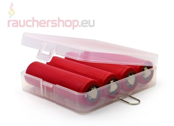 Batteriecase für 4x 18650er Akku
