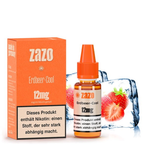 Erdbeer-Cool Liquid Zazo 12 mg/ml