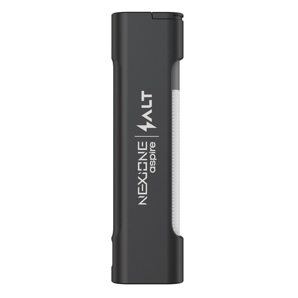 NEXIONE Salt by Aspire Pen Prefilled Pod Device Akkuträger Charcoal Powerbank
