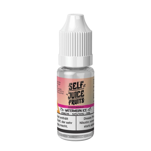 Watermelon Ice Nikotinsalz Liquid Self Juice Fruits 20 mg Flasche 10 ml