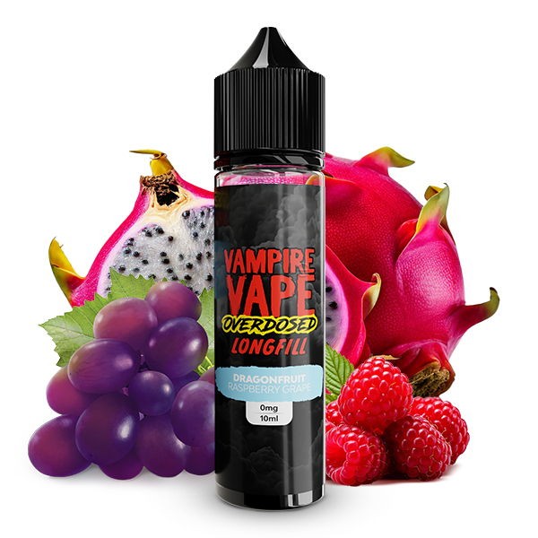Vampire Vape Overdosed Aroma Dragonfruit Raspberry Grape Geschmack