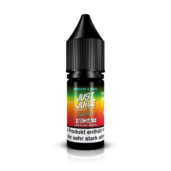 Strawberry Curuba Nikotinsalz Liquid Just Juice