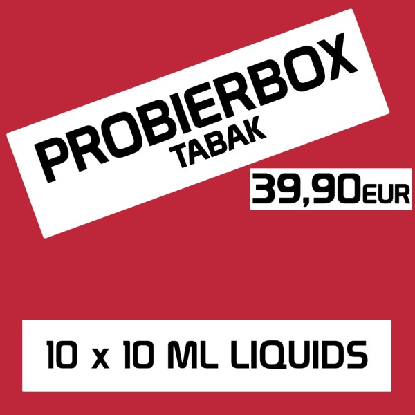 Liquid Probierbox Tabak