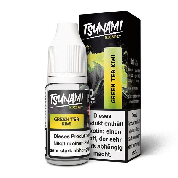 Green Tea Kiwi Nikotinsalz Liquid Tsunami