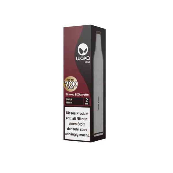 WAKA Mini Disposable Einweg E-Zigarette Triple Berry