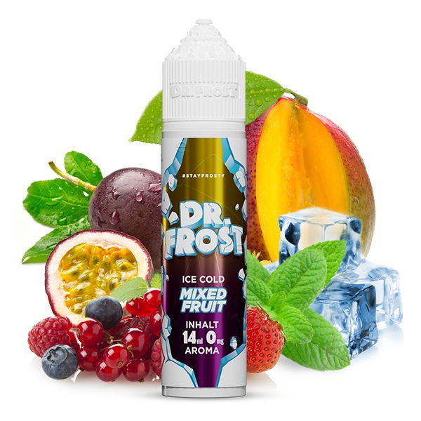 Mixed Fruit Ice Longfill Aroma Dr. Frost Geschmack