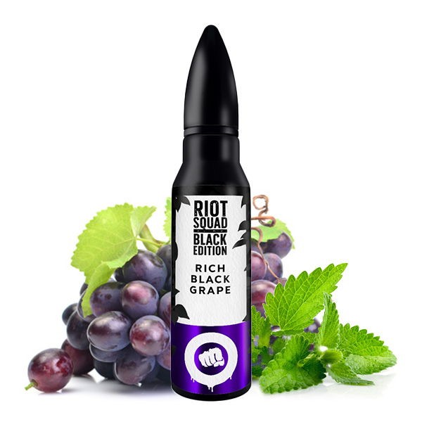 Rich Black Grape Longfill Aroma Riot Squad Black