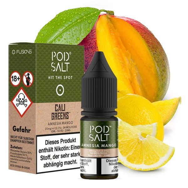 Amnesia Mango Liquid Pod Salt Fusion