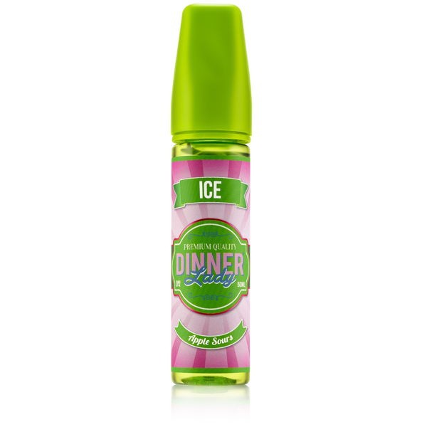 Apple Sours ICE Liquid Tuck Shop DINNER Lady