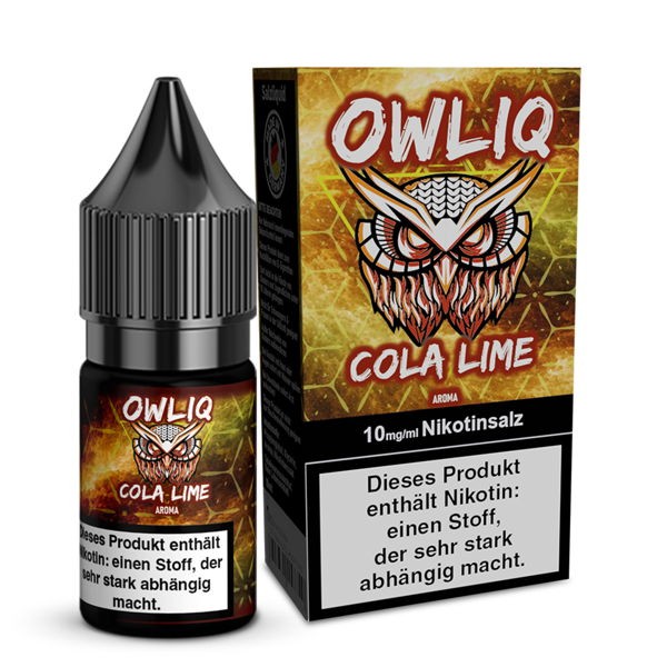 OWLIQ Nikotinsalz Liquid Cola Lime 10 mg/ml