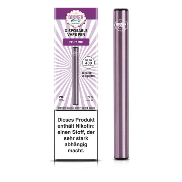 Dinner Lady Disposable Vape Pen Fruit Mix