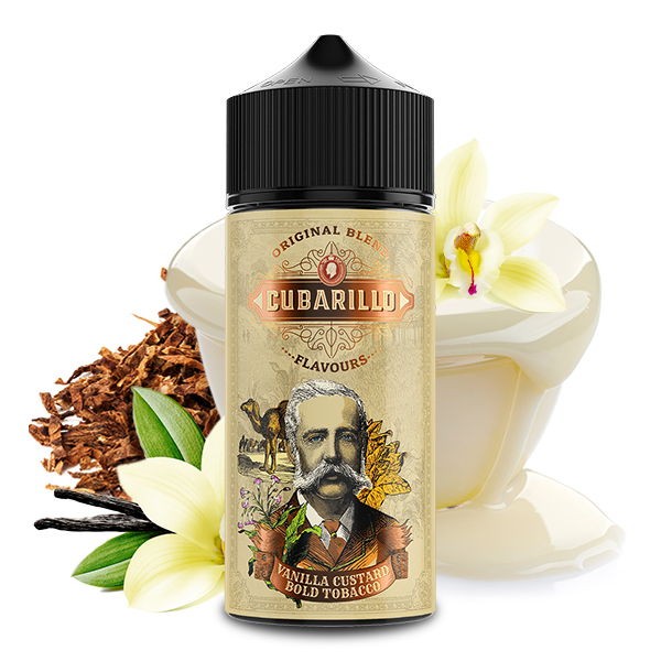 Vanilla Custard Bold Tobacco Longfill Aroma Cubarillo 15 ml Gesch