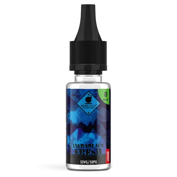Infrablack Fresh Liquid Bang Juice 0 mg/ml Flasche