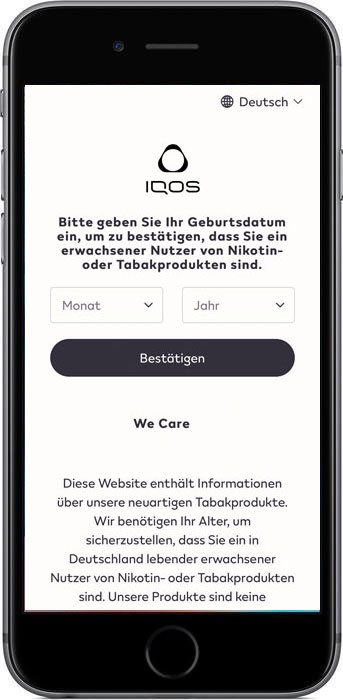 Iqos Registrieren