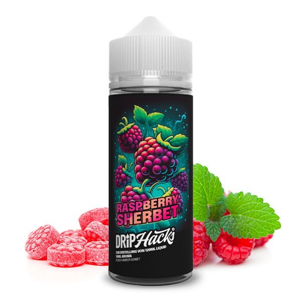 Raspberry Sherbert Longfill Aroma Drip Hacks Geschmack